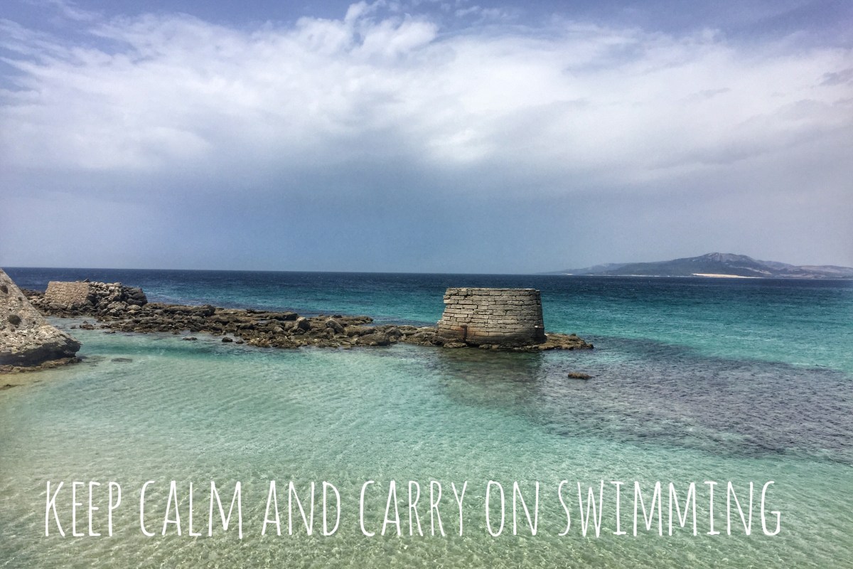 Tarifa, keep calm and carry on swimming